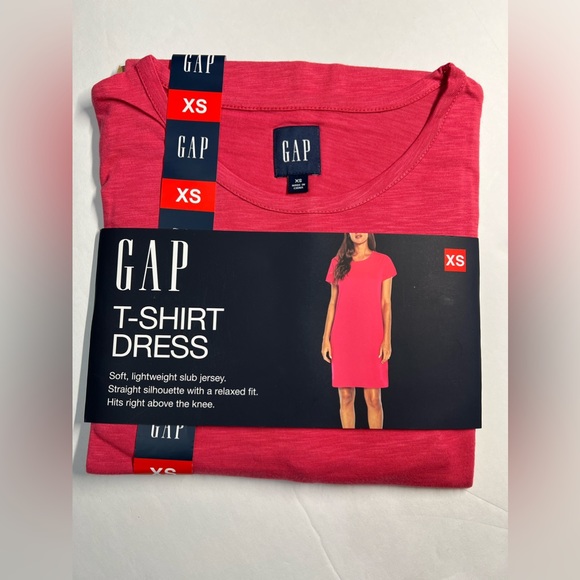 GAP Dresses Gap T Shirt Dress Size Xs Color Claret Red Poshmark